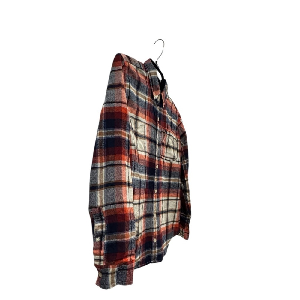 Abercrombie Kids Boy’s Plaid Button Down Flannel Shirt: Size 13/14 - Picture 2 of 12